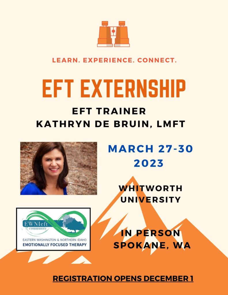 Emotionally Focused Therapy Externship 2023 - EWNIEFT Community